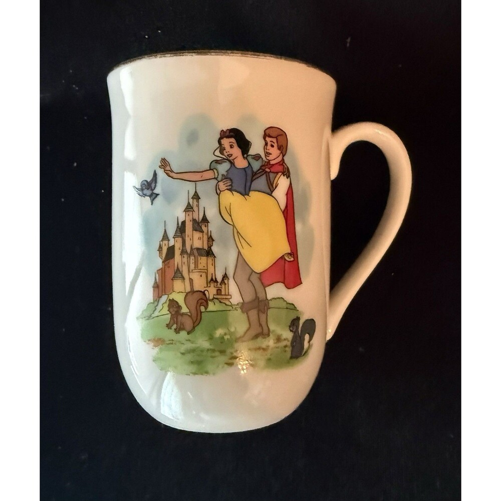 Snow White Disney Vintage Coffee Mug Tea Hot Cocoa Ceramic Cup